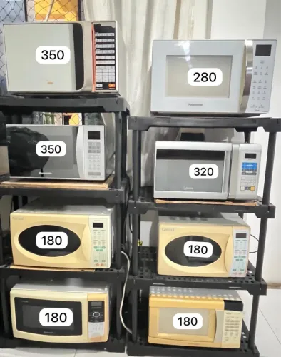Microondas diversos funcionando perfeitamente com garantia