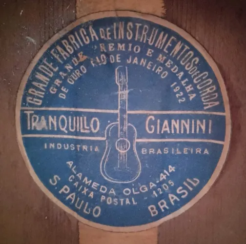 Violao giannini dec.30 colecao prêmio 