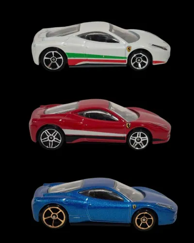 03 Hot Wheels Ferrari 458 Itália 2012 Loose