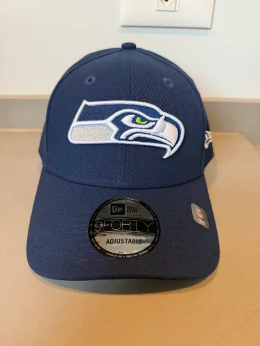 Boné New Era Seattle Seahawks 9forty 940 Cor Azul Marinho