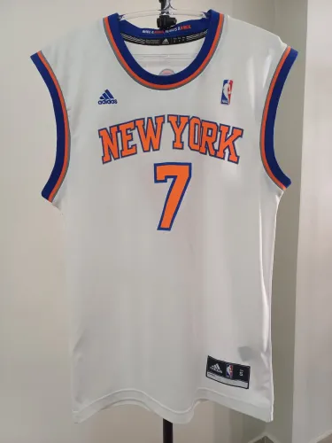 Regata NBA New York Knicks Carmelo Anthony #7 - Adidas Oficial de Época (Tamanho S)