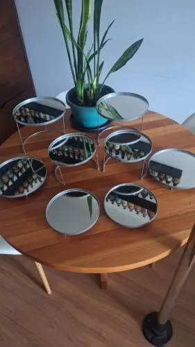 Boleira e suporte para docinhos
