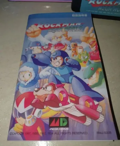 Rockman paralelo mega drive