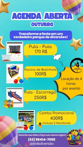 Locação Pula Pula / Inflável / Casa de bolinhas