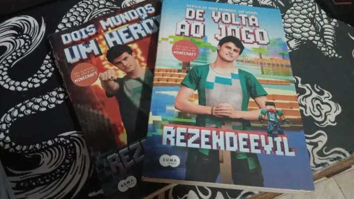 Conjunto de livros Minecraft