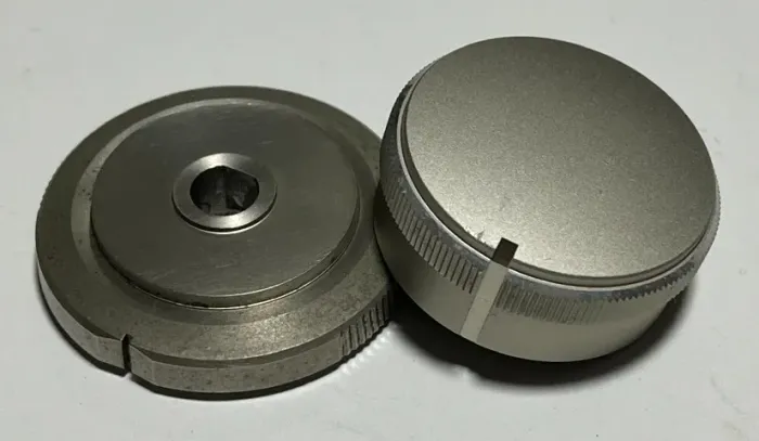 Tape Deck Gradiente S-96 - Knobs Nível de Gravação