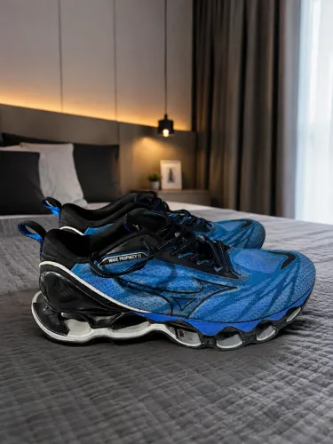 TÊNIS MIZUNO WAVE PROPHECY 11 ? AZUL/PRETO