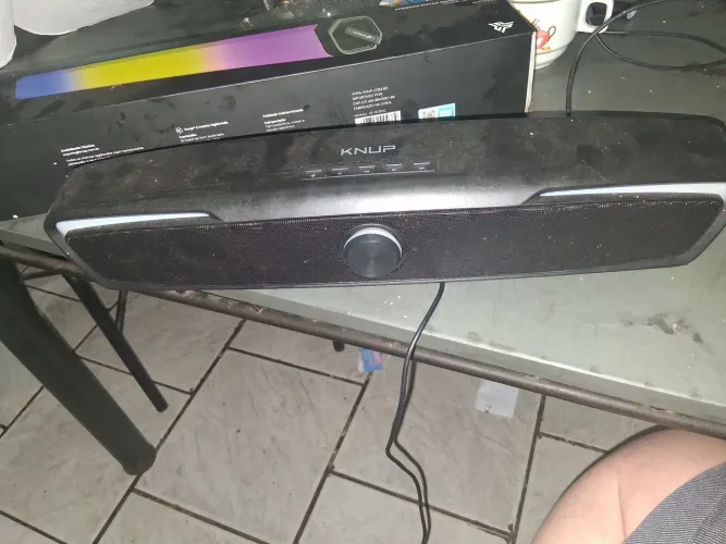 Caixa de som gamer