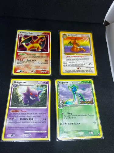LOTE CARTAS POKÉMON VINTAGE