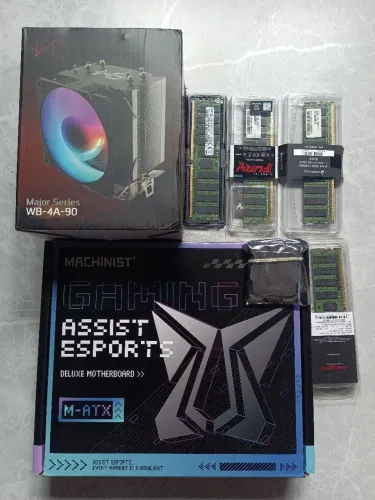 Kit placa mãe x99 xeon 2680 V4 128gb de ram DDR4