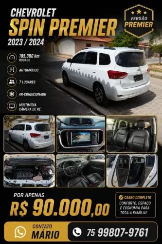 Chevrolet Spin Premier 1.8 8V Econo.flex 5P Aut. 2024