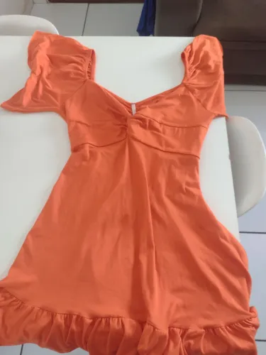 Vestido lindo a costa sexe veste médio pequeno