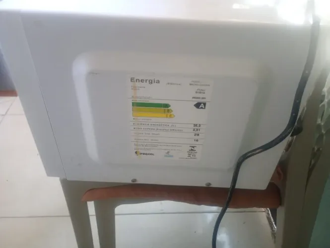 Microondas 26 litros funciona bem poram o botão de iniciar não estar funcionando 