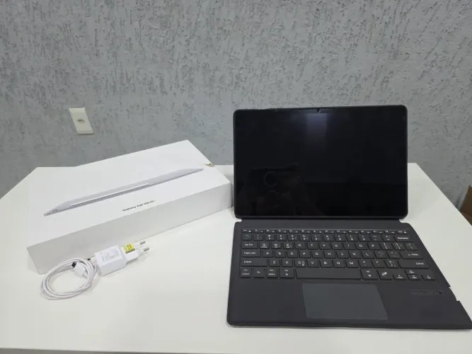 ? Galaxy Tab S10 FE+ Completo | Garantia 2027 | Capa Teclado | Estado de Novo