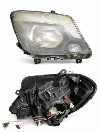 Farol Mercedes Sprinter 2019 com detalhe