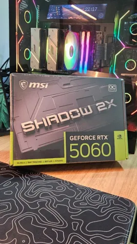 Placa de vídeo RTX 5060 8GB MSI Shadow 2X GDDR7