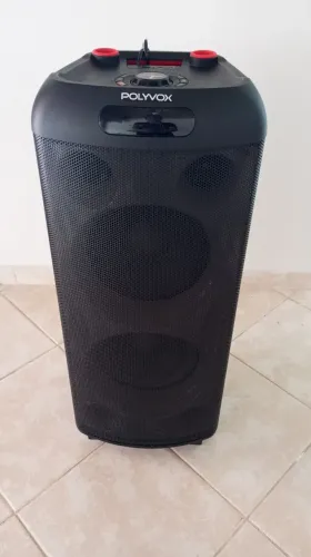Caixa som Polyvox 2000W bivolt Ótimo estado