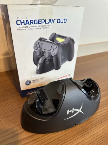 HyperX ChargePlay Duo para PS4 - Novo na Caixa 