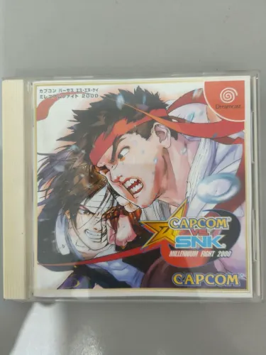 Capcom x Snk Dreamcast ( original japonês completo )