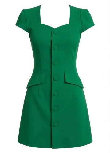 Vestido verde Novo- Tamanho PP