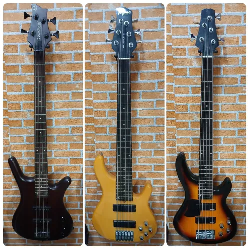 Baixos 4 5 6 cordas