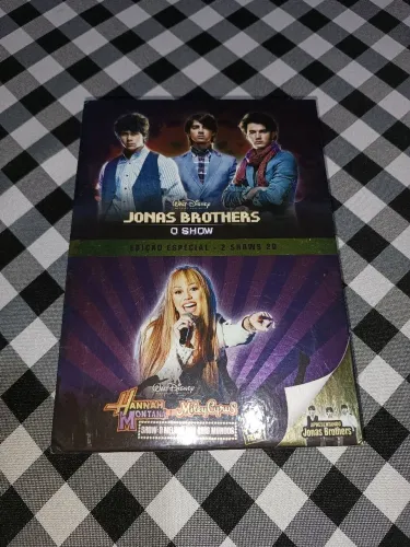 DVD Hannah Montana e Jonas Brothers