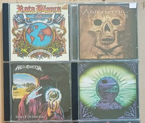 CD Rata Blanca, Cielo y el Infierno + Apocalyptica Cult + Helloween + Stratovarius, Before