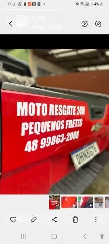 Pequenos fretes resgate de motos