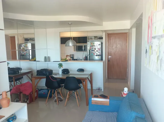 Alugo 3 qts, mobilia, 2 vagas Poço, vista pro mar 