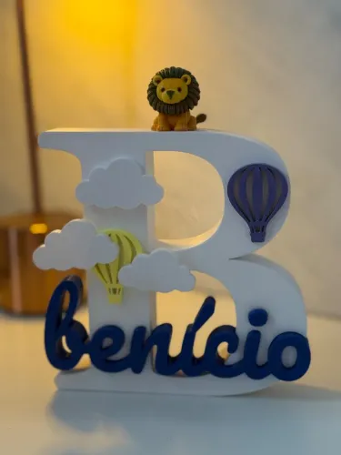 Impressão 3D - Chaveiros e letras personalizados