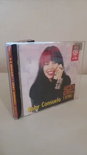 Cd - Baby Consuelo - 2 É Demais - Selo Wea 1997 