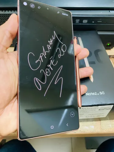 Samsung Note 20 5G 256gb Bronze caixa e nota fiscal 
