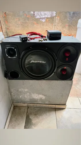 VENDO ESSE ÓTIMO SOM AUTOMOTIVO COMPLETO 
