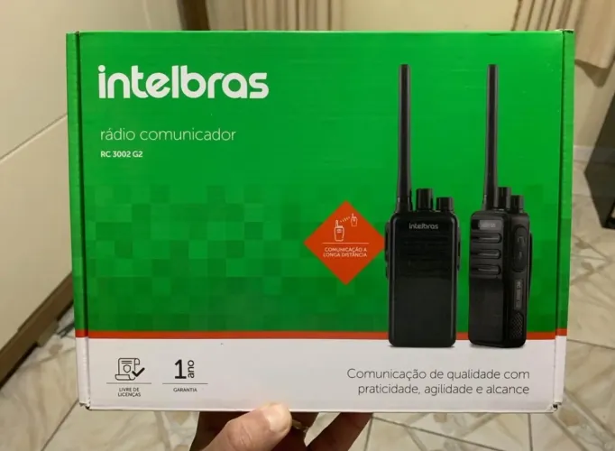Radio Comunicador Intelbras Rc3002 G2