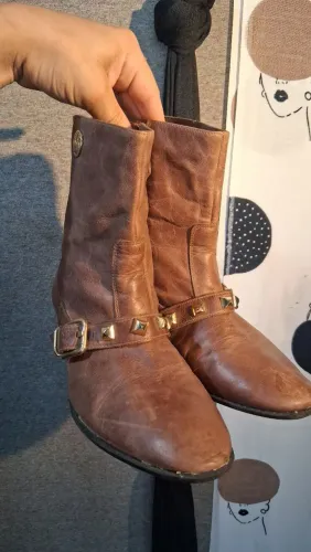 Bota Couro Carmem Stefans