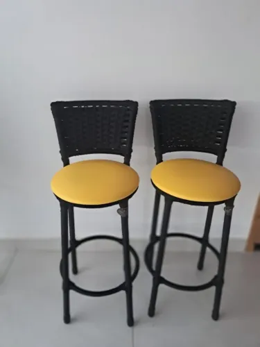 BANQUETA PADRÃO EM FITA NAUTICA/ALUMINIO/UNIDADE