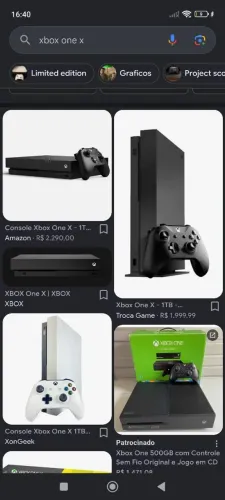 Xbox one x + jogo