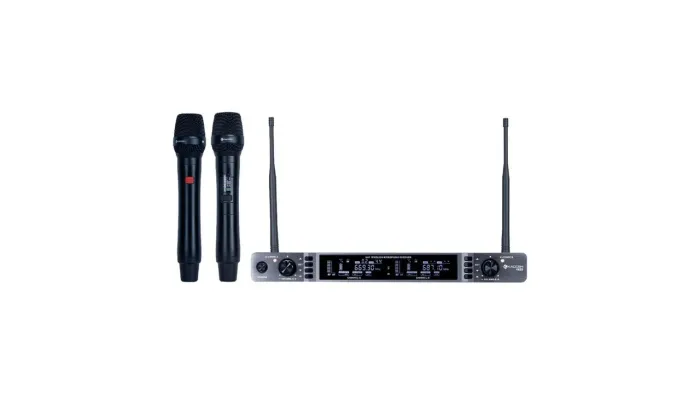 Microfone TalkBack Duplo Profissional Kadosh K622 Comm Áudio Digital ( Aceita Cápsulas)