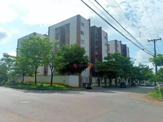 Apartamento com 2 dormitórios para alugar, 61 m² por R$ 3.136/mês - 406 Norte (Arne 53) -