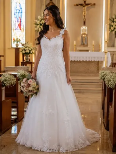 Vestido de noiva novo