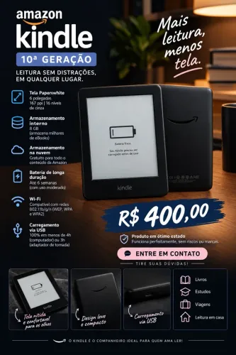 Kindle 10° geração 