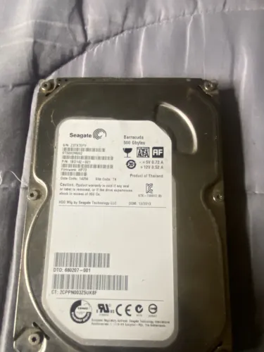 HD Seagate Barracuda 500GB SATA, 3.5" para desktop
