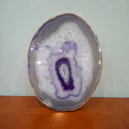 Pedra de Ágata Roxa