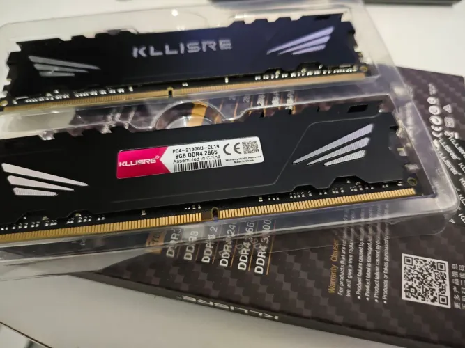 Memória Ram KlliSRE 2666MHZ 2x8GB total 16GB