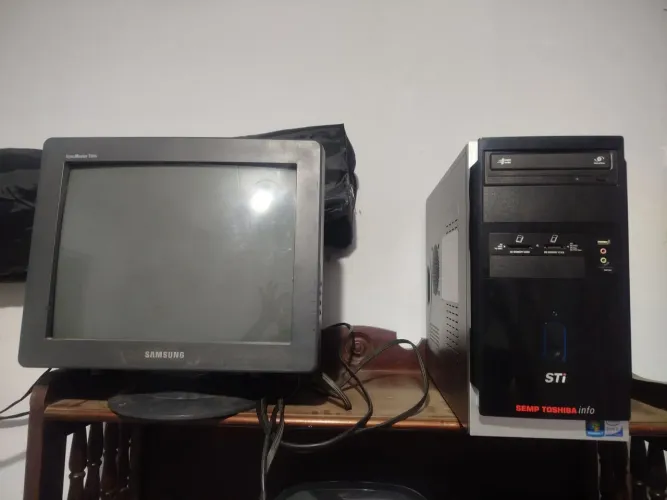 Computador funcionando perfeitamente