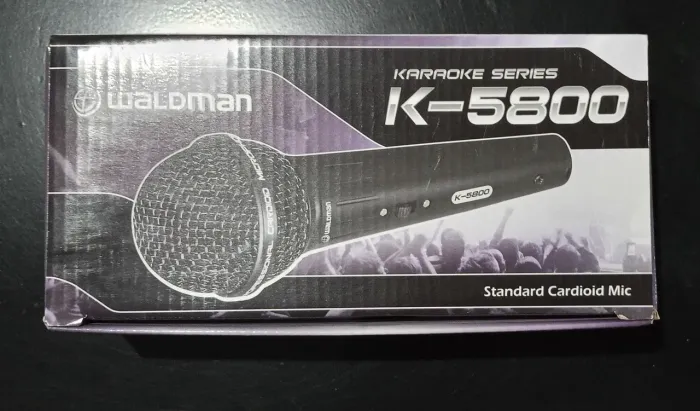 Microfone com fio Waldman 