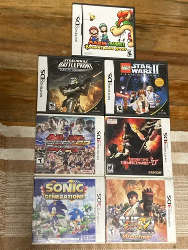 Jogos Originais 3DS/DS com manual. Valores na descrição (Envio OLX PAY)