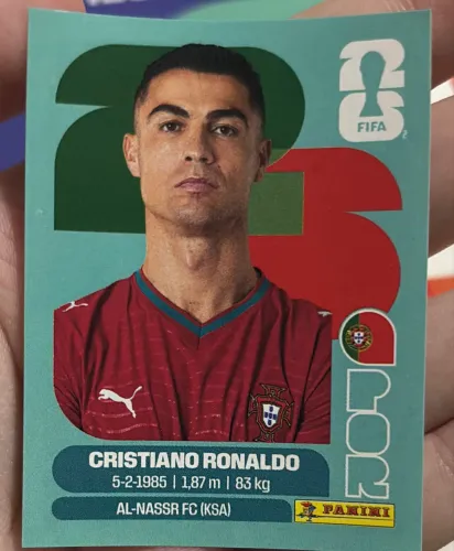 Figurinha Cr7