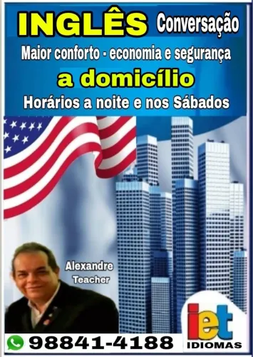 AULA PARTICULAR DE INGLÊS 