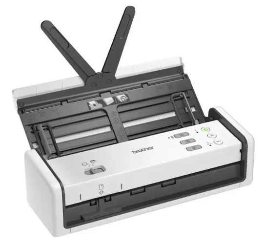 Scanner Brother ADS-1350W Portátil Conexão Wireless e Duplex<br>